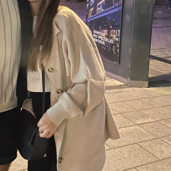 Cardigan-veste oversize - Picture 4 of 5